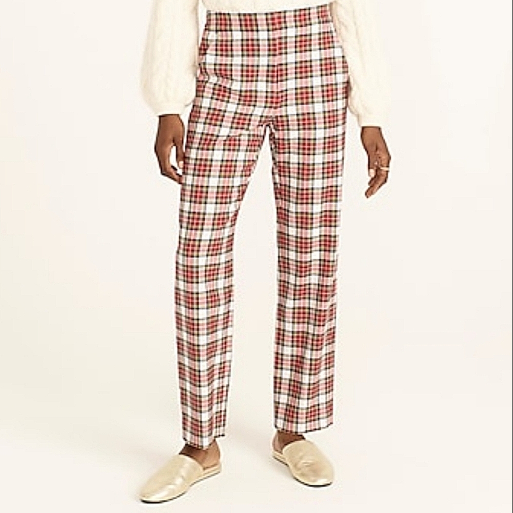 J. Crew Stewart Tartan Plaid Pants NWT
